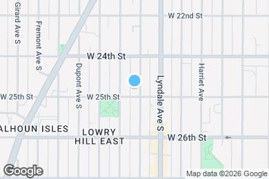 Map image of the property - 2446 Aldrich Ave S