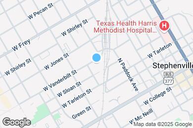 Map image of the property - 852 W Vanderbilt St