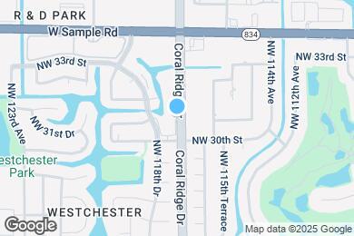 Map image of the property - 3038 Coral Ridge Dr