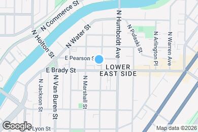 Map image of the property - 1709 N Astor St