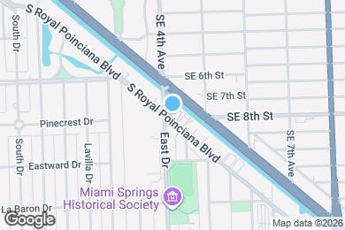 Map image of the property - 241 S Royal Poinciana Blvd