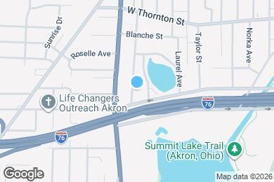 Map image of the property - 1171 La Croix Ave