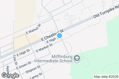 Map image of the property - 240 E Market St