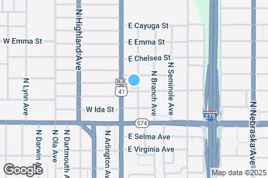 Map image of the property - 4202 N Suwanee Ave
