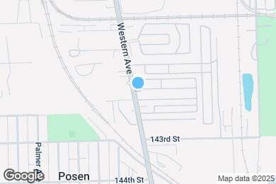 Map image of the property - 14139 S Western Ave