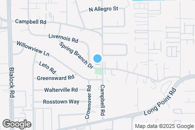 Map image of the property - 1801 Campbell Rd