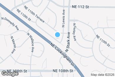 Map image of the property - 8688 NE 110th St