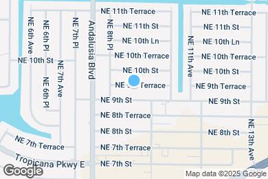 Map image of the property - 904 NE 9th Terrace
