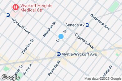 Map image of the property - 300 St Nicholas Ave