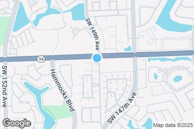 Map image of the property - 14912 SW 88th Ter