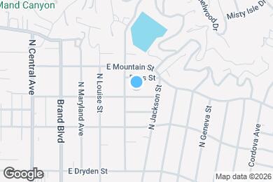 Map image of the property - 411 E Randolph St