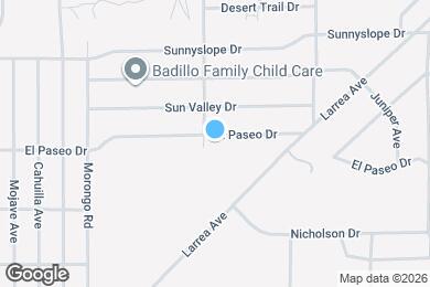 Map image of the property - 72319 El Paseo Dr