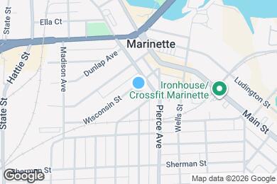 Map image of the property - 1813 Wisconsin St