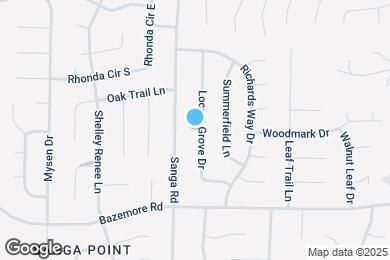 Map image of the property - 329 Locust Grove Dr