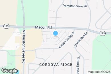 Map image of the property - 1229 Carlton Ridge Dr
