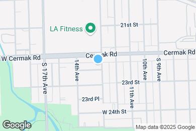Map image of the property - 9006 W 22nd Pl