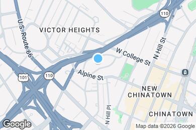 Map image of the property - 829 N Bunker Hill Ave.