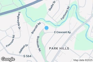 Map image of the property - 124 E Crescent Rd