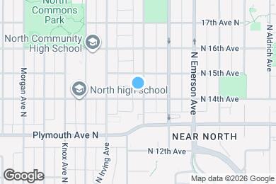 Map image of the property - 1407 Girard Ave N