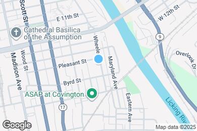 Map image of the property - 1329 Wheeler St