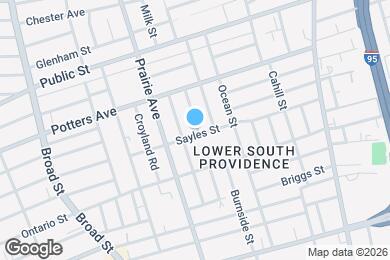 Map image of the property - 361 Sayles St