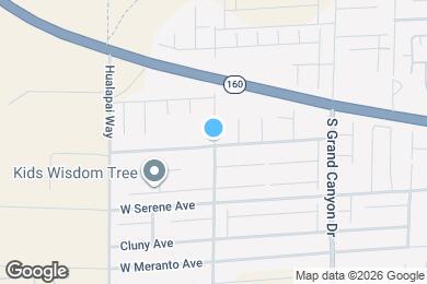 Map image of the property - 9161 S Conquistador St