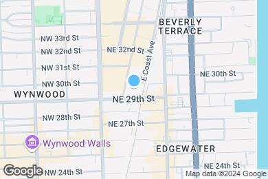 Map image of the property - Cortland Midtown Miami