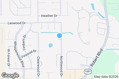 Map image of the property - 157 Northwood Dr