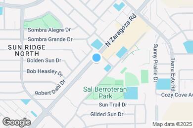 Map image of the property - The Meridian Apartments