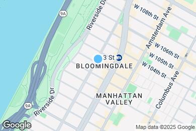 Map image of the property - 858 W End Ave