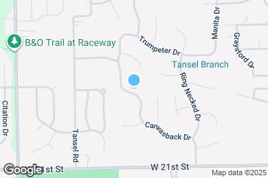 Map image of the property - 2319 Canvasback Dr