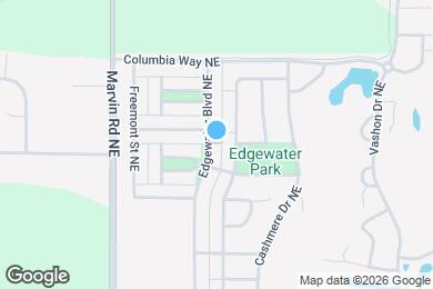 Map image of the property - 4400 Edgewater Blvd NE
