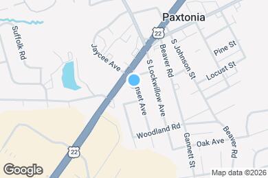 Map image of the property - 110 Sunset Ave