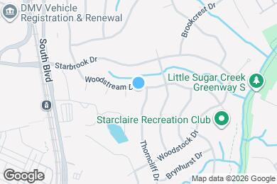 Map image of the property - 7316 Woodstream Dr