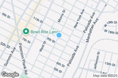 Map image of the property - 912 Bergenline Ave