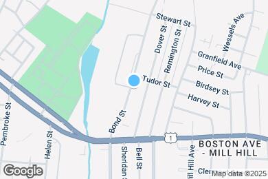 Map image of the property - 166 Bond St