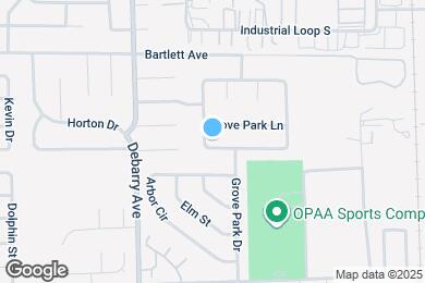 Map image of the property - 1113 Grove Park Dr S
