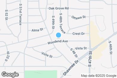 Map image of the property - 4822 Woodend Ave