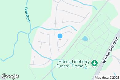 Map image of the property - 3705 Creek Point Way