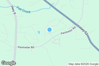 Map image of the property - Cottages at Dawsonville