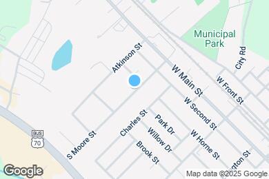 Map image of the property - 306 Moore St