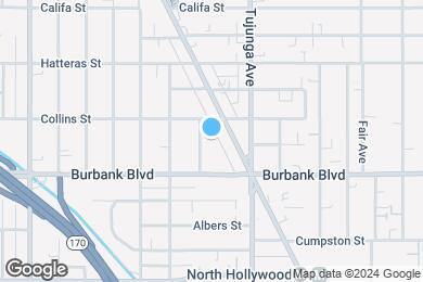 Map image of the property - 5640 Farmdale Ave North Hollywood, CA 91601