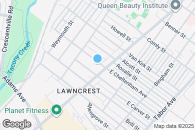 Map image of the property - 440 E Cheltenham Ave