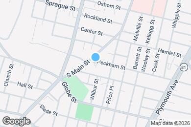 Map image of the property - 27 Peckham St