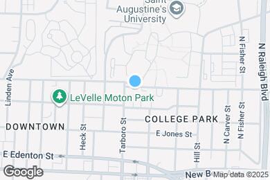 Map image of the property - 1310 Oakwood Ave