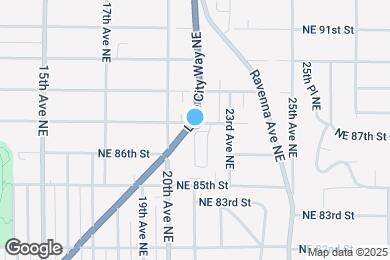 Map image of the property - 2101 NE 88th St