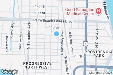 Map image of the property - 1021 Henrietta Ave