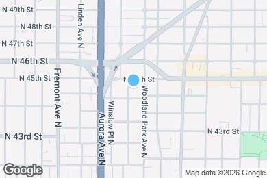 Map image of the property - 4462 Whitman Ave N