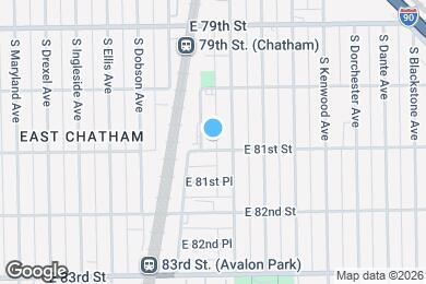 Map image of the property - 1136 E 81st St