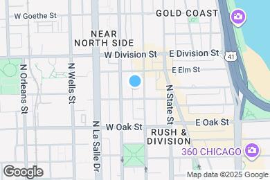 Map image of the property - 1120 N Dearborn St